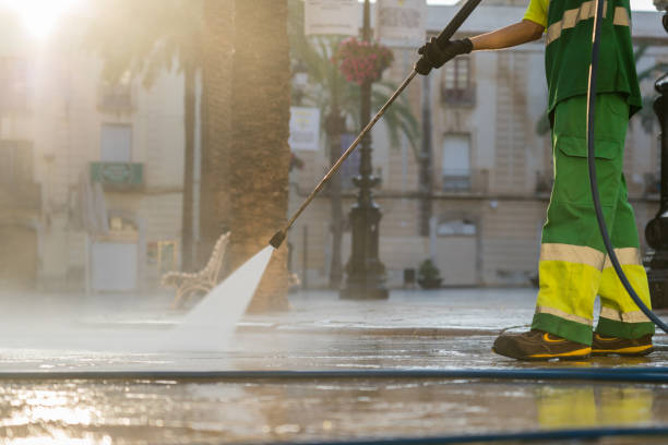 Post-Construction Pressure Washing in Smithfield, UT